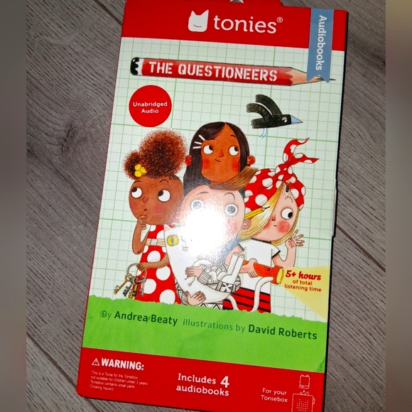 Tonies The Questioneers Audiobook Set Series New 4 Audiobooks - Picture 1 of 2